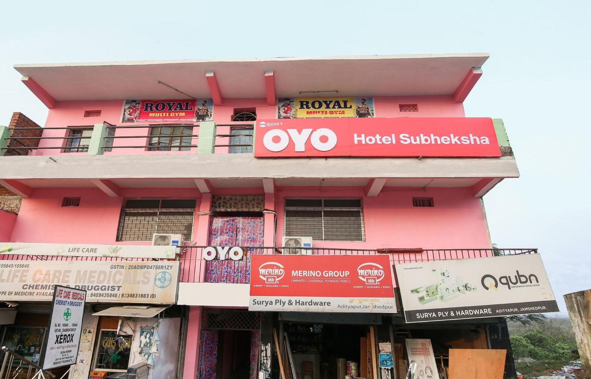OYO Flagship 61092 Hotel Subheksha Jamshedpur Exterior foto
