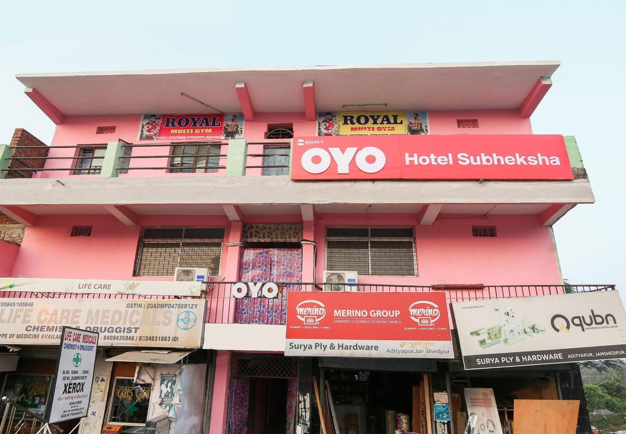 OYO Flagship 61092 Hotel Subheksha Jamshedpur Exterior foto