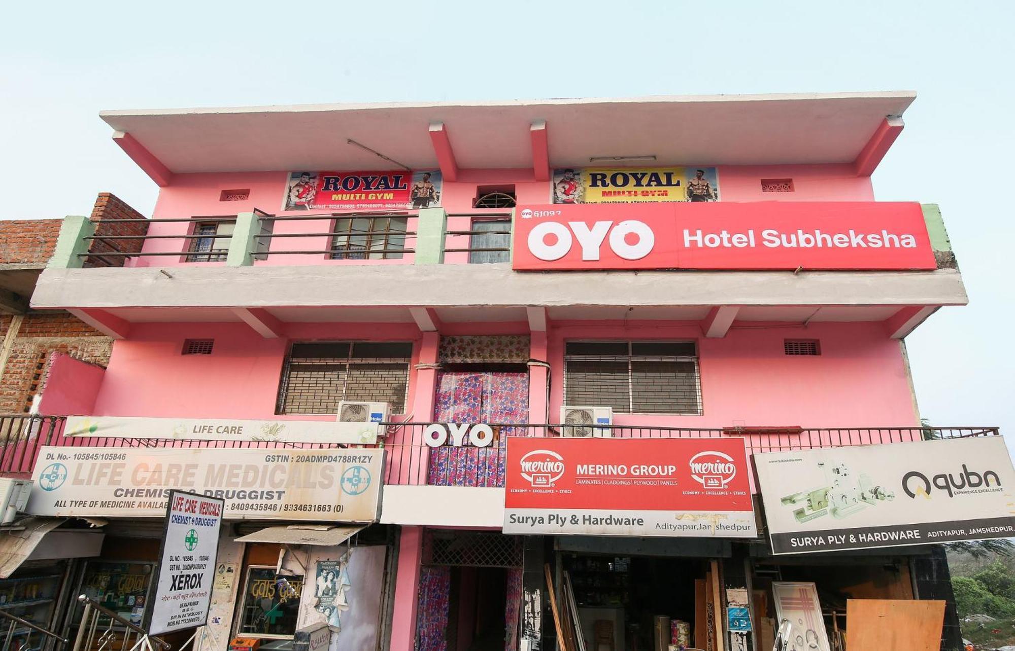 OYO Flagship 61092 Hotel Subheksha Jamshedpur Exterior foto