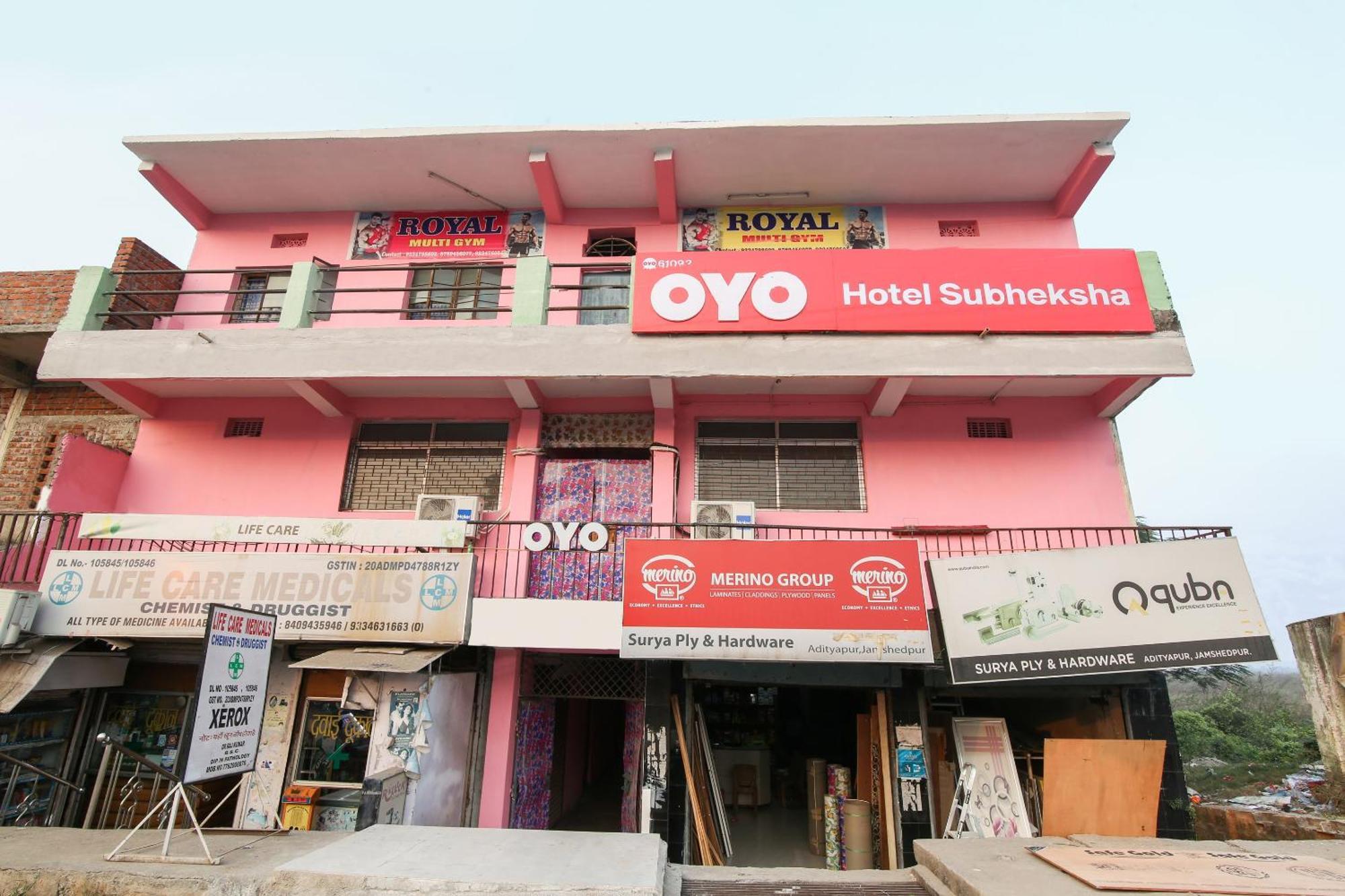OYO Flagship 61092 Hotel Subheksha Jamshedpur Exterior foto